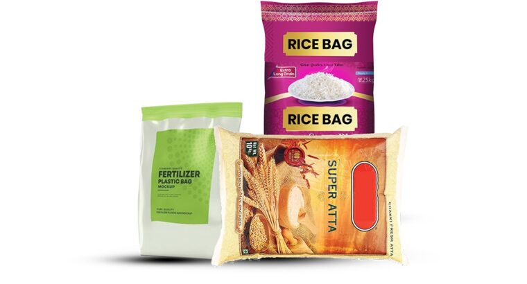Pet laminated Rice Bag